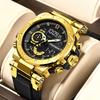 LIGE Top Brand Men Digital Watch Military Watches Fashion Sports Waterproof Dual Display Quartz Wristwatches Relogio Masculino