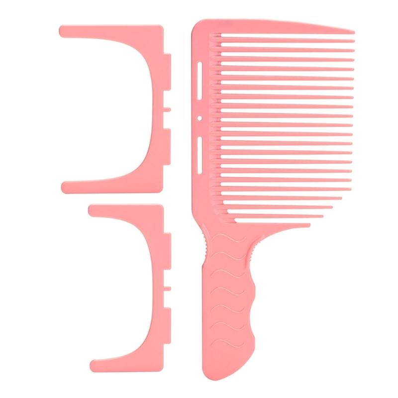 

Hair Clippers Comb,Diy Home Hair Cutting Guide Comb Flat Top Hair Cutting Comb Salon Hairstyle Comb for Men Gifts 1