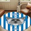 Hudders-field Football Spirit Round mat Home Decor, Chair rug For livingroom,Bedroom, doormat home decor Birthday Gift Christmas Gifts