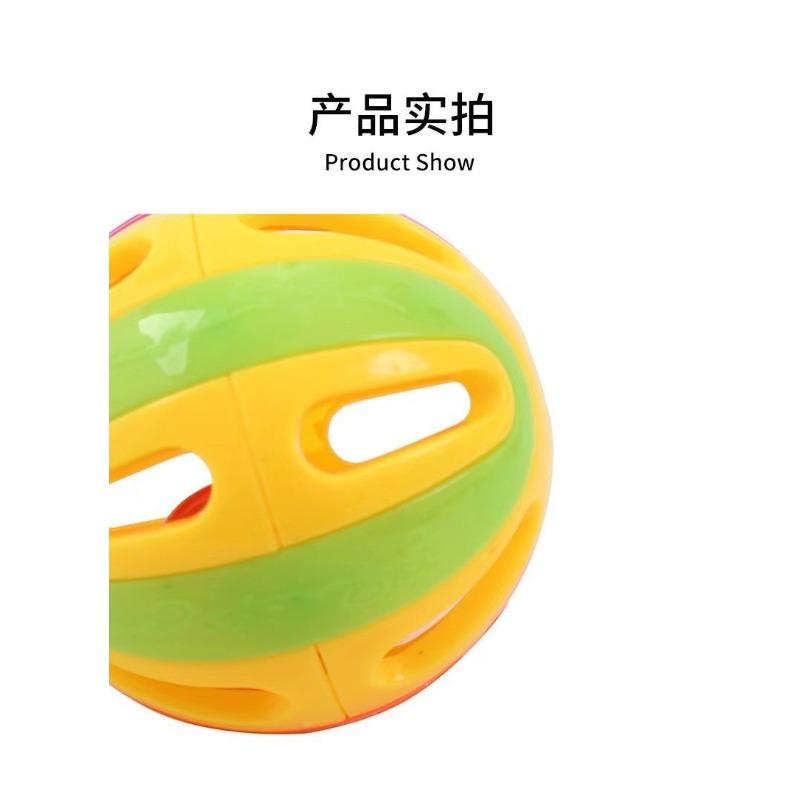 Large Cat Bell Toy Ball Sounding Self Entertaining Cat Teaser