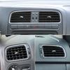 For VW Polo 2011-2018 Car Front Dashboard Matte Black Central Air Vent Left Right AC Vent Grille Assembly 6R0819703 6R0819704