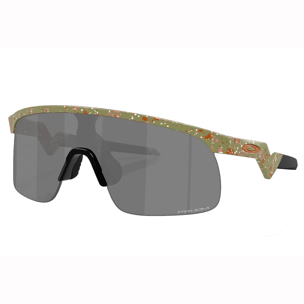 Oakley Sunglasses Frame Color Fern Lens Prizm 123mm Men's 0OJ9010, (Front) Terrazzo, Color Black,
