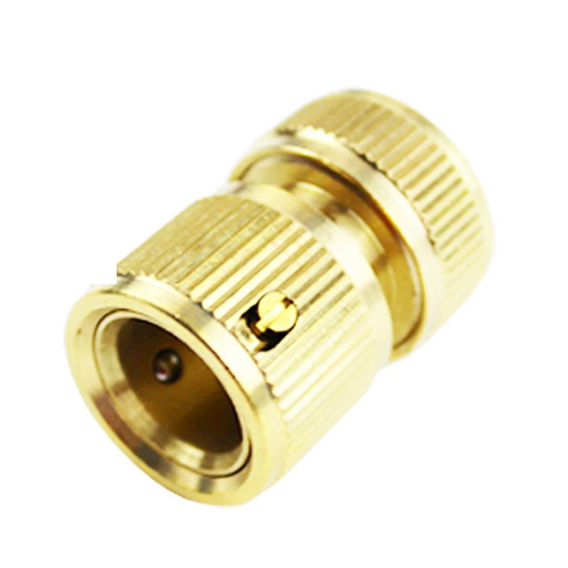 Alama 1/2" Conector rapid pentru furtun de gradina 16 mm Conector pentru opritor de apa cupru