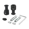 Accessories Fixing Kit Toilet Zink Plated 1 Pair Bidet Attachments Fixing Bolts For Wall Hung Toilet Exquisite