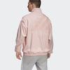 Adidas Originals Trefoil Logo Print Track Jacket Men Tops Pink GL6158