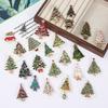 Christmas Tree Brooches For Women Unisex Plant Pins Multi-Color Available Holiday Party Accessories Gifts