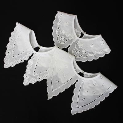 Europe And America, Hollow Embroidered Cotton Fake Collar Decorative Collar
