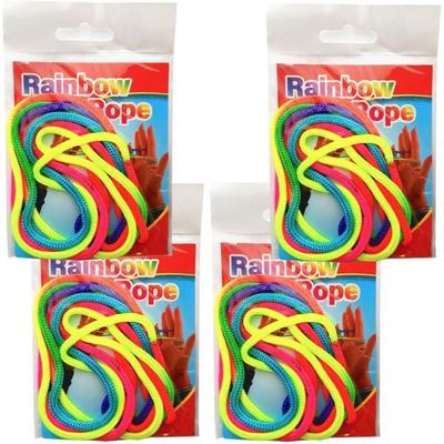 Cat's Cradle Magic String Game X4 - Fluorescent Multicolored - Cats Cradles String Art