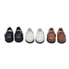 Labu-bu Shoes for 17cm Doll Mini Faux Leather Loafers Dolls Outfit Accessories