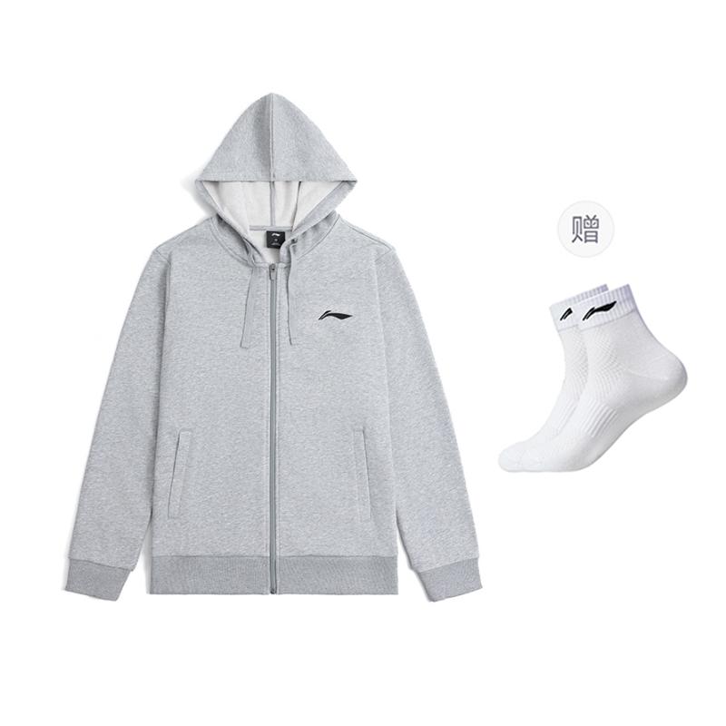 Li Ning Sweatshirt Men's Heather Gray YWDV363-2