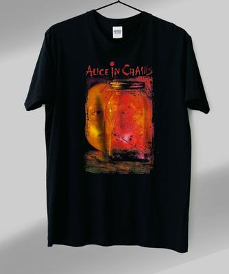 Alice In Chains Shirt Black S-2XL Vintage Jar Of Flies Album Grunge Rock Staley Unisex T-Shirt