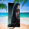 M-M3GAN 2.0 M-movie Microfiber Blanket Quick Drying Beach Towels Oversized Printing Super Absorbent Pool Towel Blanket
