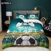 Gamer Duvet Cover for BoysGame Controller Quilt Cover King/Queen sizecool Gamepad Bedding Set Kids TeenModern Gamer Bedding