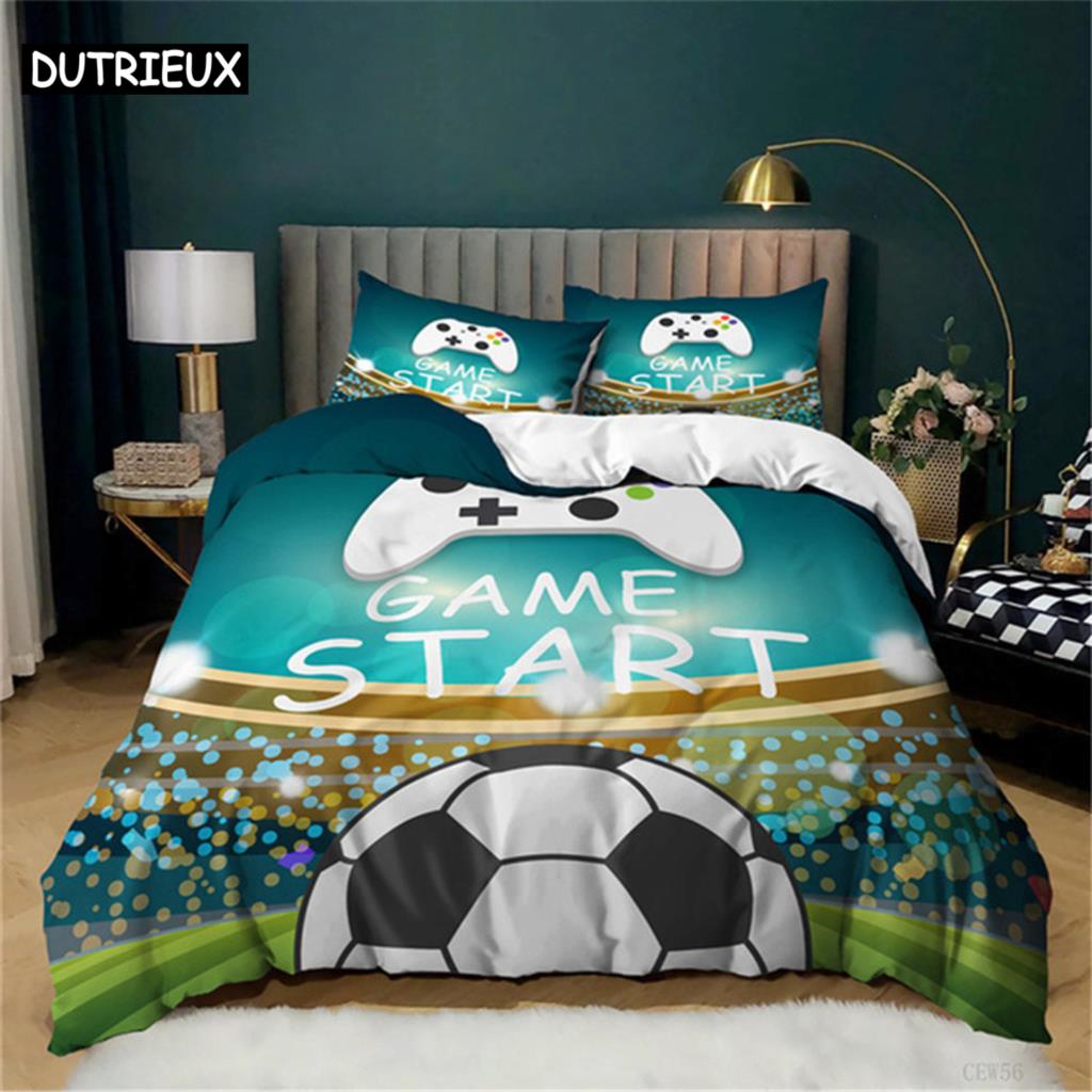 

Comforter Gamer For Boysgame Controller King/Queen Sizecool Gamepad Bedding Set Kids Teenmodern Gamer Bedding Comforter (quilt)-EU Single(135*200cm)3pcs
