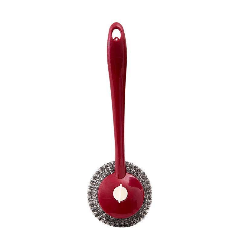 Multi-Use Kitchen Brush and Steel Wool Cleaner