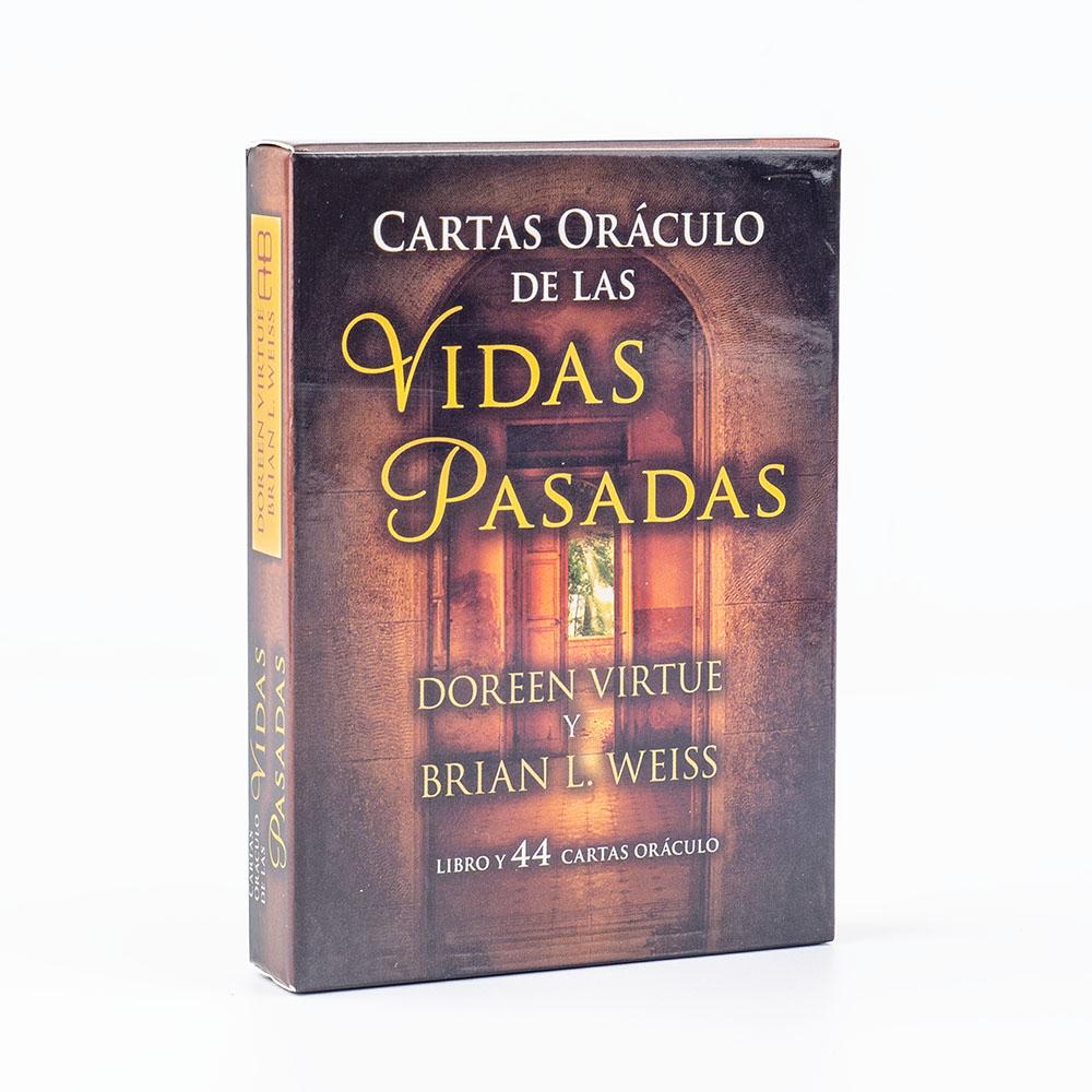 Carte Oracolo Vita Passata Un 44 Tarocchi Versione Spagnola Edizione Divinazione Mazzo per Predire la Fortuna Giochi da Tavolo 10.3*7.4cm