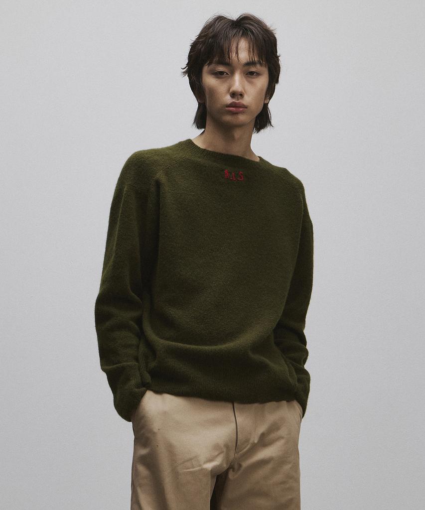 Lollingseutyudio Yak Wool Sweater Deep Olive