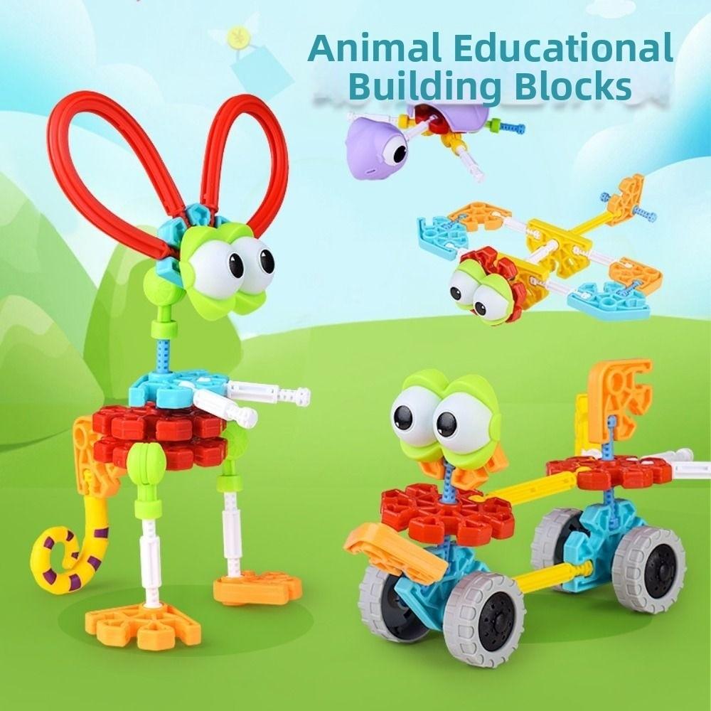 Plastic Insect Animals Building Blocks Toy Assembly Construction Puzzle Toy  Adults Gifts