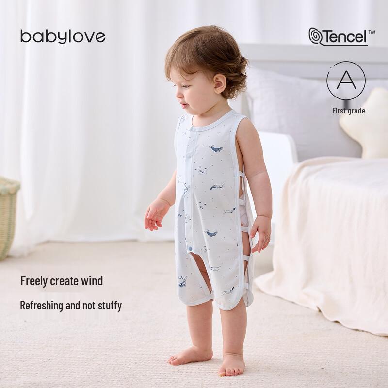 Babylove Unisex Modal Cotton Sleeveless Summer Romper 66