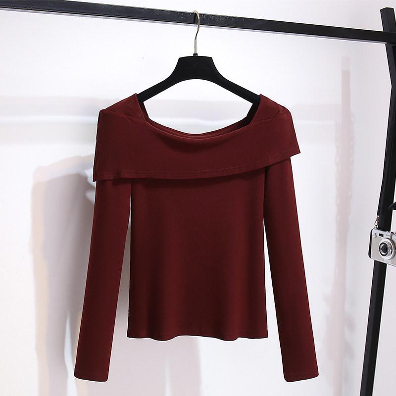 

Gray One-Shoulder Clavicle Top & Half Skirt Two-Piece Set - Women s High-End Spring/Autumn 2026 Collection 2XL 126-140 lbs