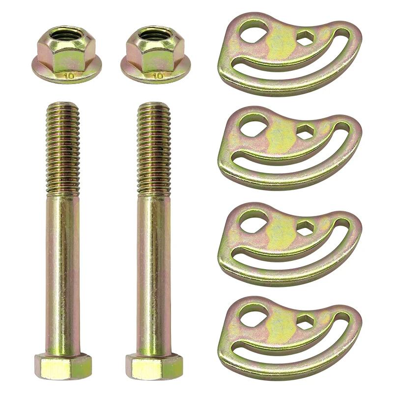 1 Set Alignment Camber Caster Adjusting Bolt Kit For Chevrolet Silverado 2500 3500 For GMC Sierra 1500 2500 +-1.5 Degrees Front