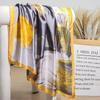 Silk-Feel 90x90 Women's Korean Style Spring/Summer Versatile Printed Square Scarf