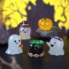 1PC Halloween Night Light Wizard Ghost Cute Witch Pumpkin Creative Night Light Ornament