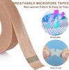 2 Rolls Nose Tape for Rhinoplasty Shaping Nose Bandage Micropore Thinoplasty Tape Hypoallergenic Medical Paper Tape