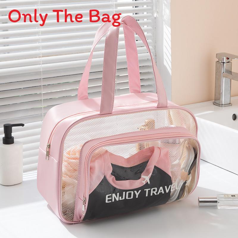 Pvc Travel Swim Bag With Dry Wet Separation And Shoe Compartment For Gym And Beach Use