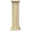 Pedestal with Storage Space Sonoma Oak Finish 31 X 30 X 90 Cm Engineered Wood