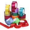 100% Polyester Single Face Satin Ribbon Roll 38 mm 1.5 Inch Custom Printed for Decoration and Wrapping