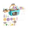 Multifunctional Picnic Kitchen Pretend Play Set with Storage Box - Fun Simulation Toy