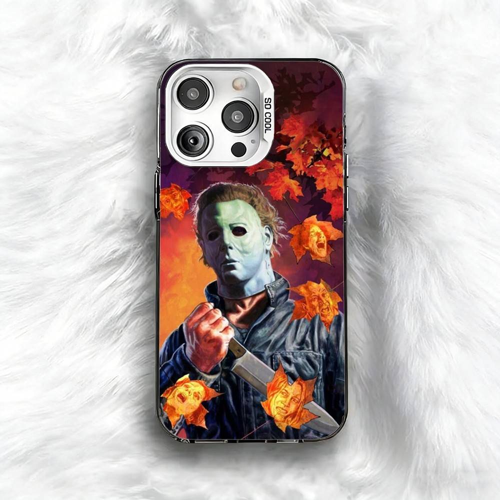 

Terrifying M-Michael M-Myers Phone Case For iPhone 16 17 15 14 12 13 Pro Max Black Color Shockproof Cover iPhone11PROMAX