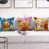 Cartoon G-Garfield-ES cute cat cushion cover Pillow Case Pillowcase Soft Skin Friendly & Comfortable with a Hidden Zipper