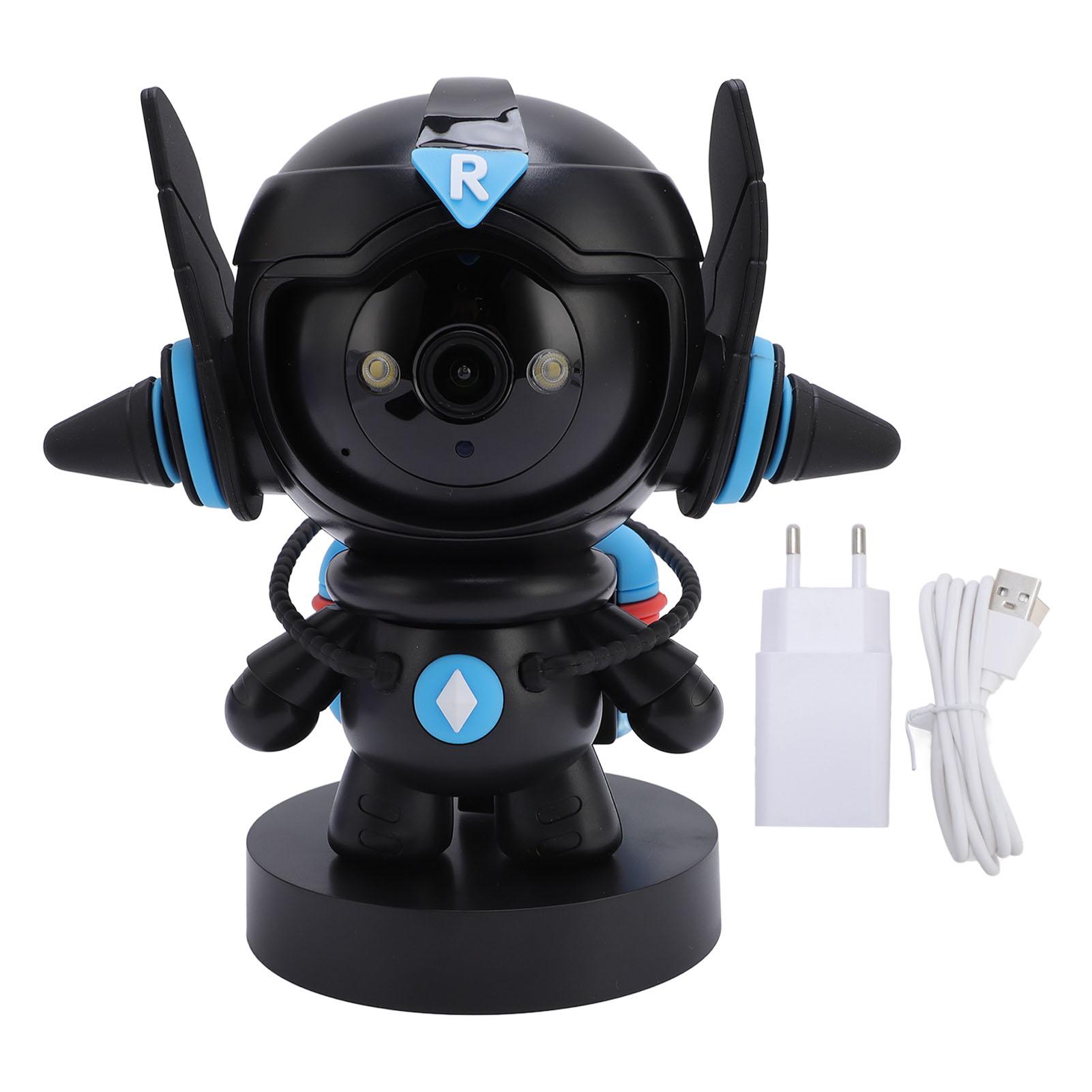 

WiFi Monitoring Camera 2MP Motion Detection APP Remote Control 2 Way Talking Indoor Security Camera EU Plug