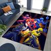 1pc Power Rangers Anime Cartoon Design Office Chair Mat Non-Slip Carpet for Home Decor, Living Room, Bedroom, Game Room - Ideal Gift for Fans.T058