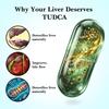 Integratore Veda TUDCA da 500 mg per Uomo | Acido Tauroursodeossicolico | 90 Capsule | Supporta la Funzione Epatica, il Flusso Biliare e l'Equilibrio Digestivo