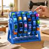 Plastic Thread Stand 60-Spool Sewing Organizer Rack, 360 Degree Swivel Space Saving Professional Tailoring Tools Stand, Tabletop Storage Holder