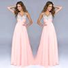 Women's Evening Dress Wish Chiffon Sequined Suspender Dress