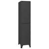 Locker Cabinet Anthracite Grey 38 x 45 x 180 cm Steel