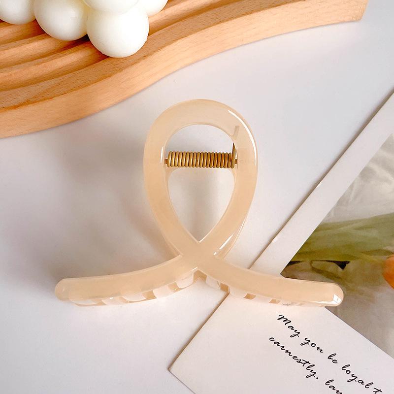 

The Little Mermaid Elegant Acetate Hair Claw Clip for Women - Korean Updo Accessory