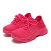 Fashion Sports Women's Shoes Sizes 35-40 Girl Student Comfortable Fashionable RED Shoes Summer Mesh Breathable Single Shoes