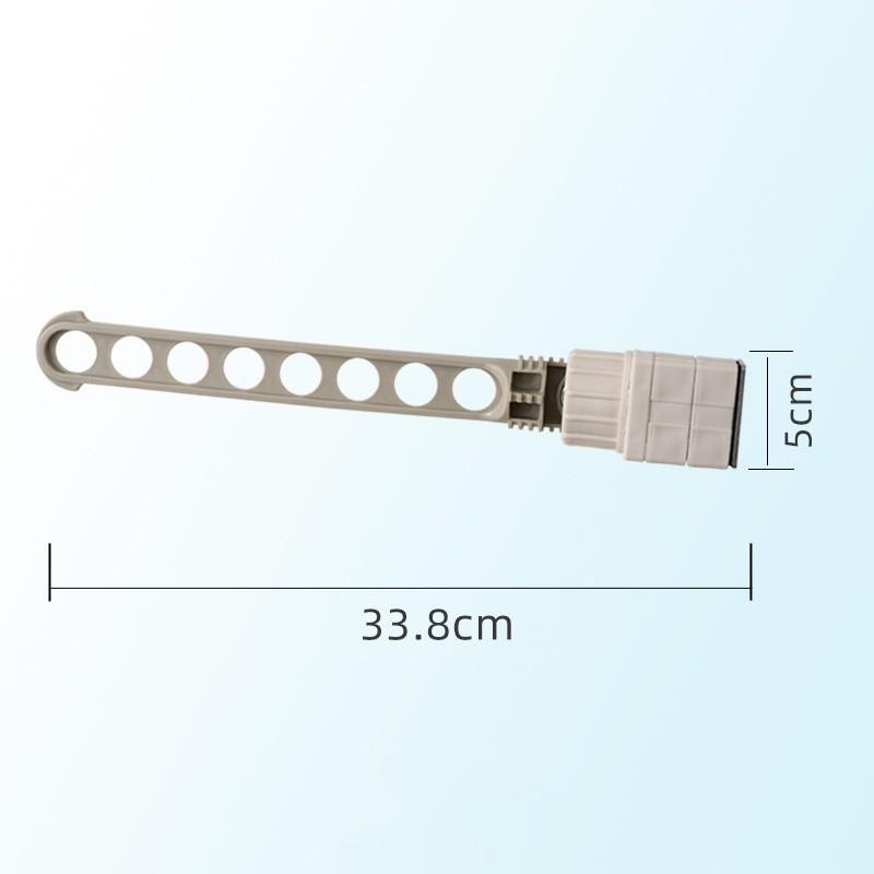 

Вешалка для одежды Rotary Snap с восемью отверстиями серый
