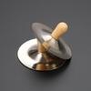 Finger Cymbals with Wooden Handles Rhythm Beat Percussion Musical Instrument