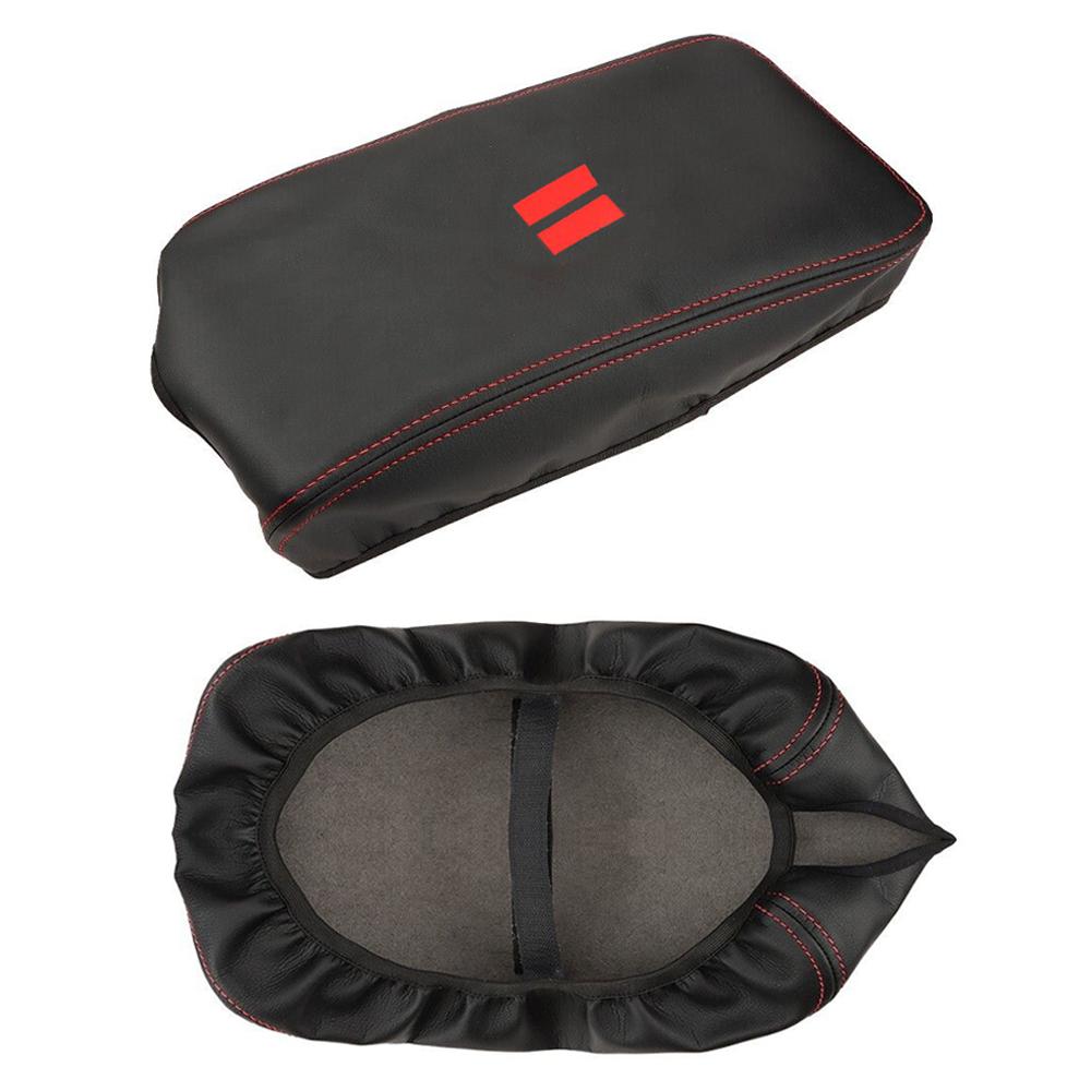 For Dodge Durango 2011-2020 Center Console Armrest Cover Interior Box Anti-Scratch Leather Central Armrest Decoration U1111