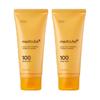 Kojic Acid Turmeric Vita Brightening Whip Foam Cleanser, Deep Pore Clarifying Wash, 120ml (2-Pack + 2 Bonus Mask Sheets)