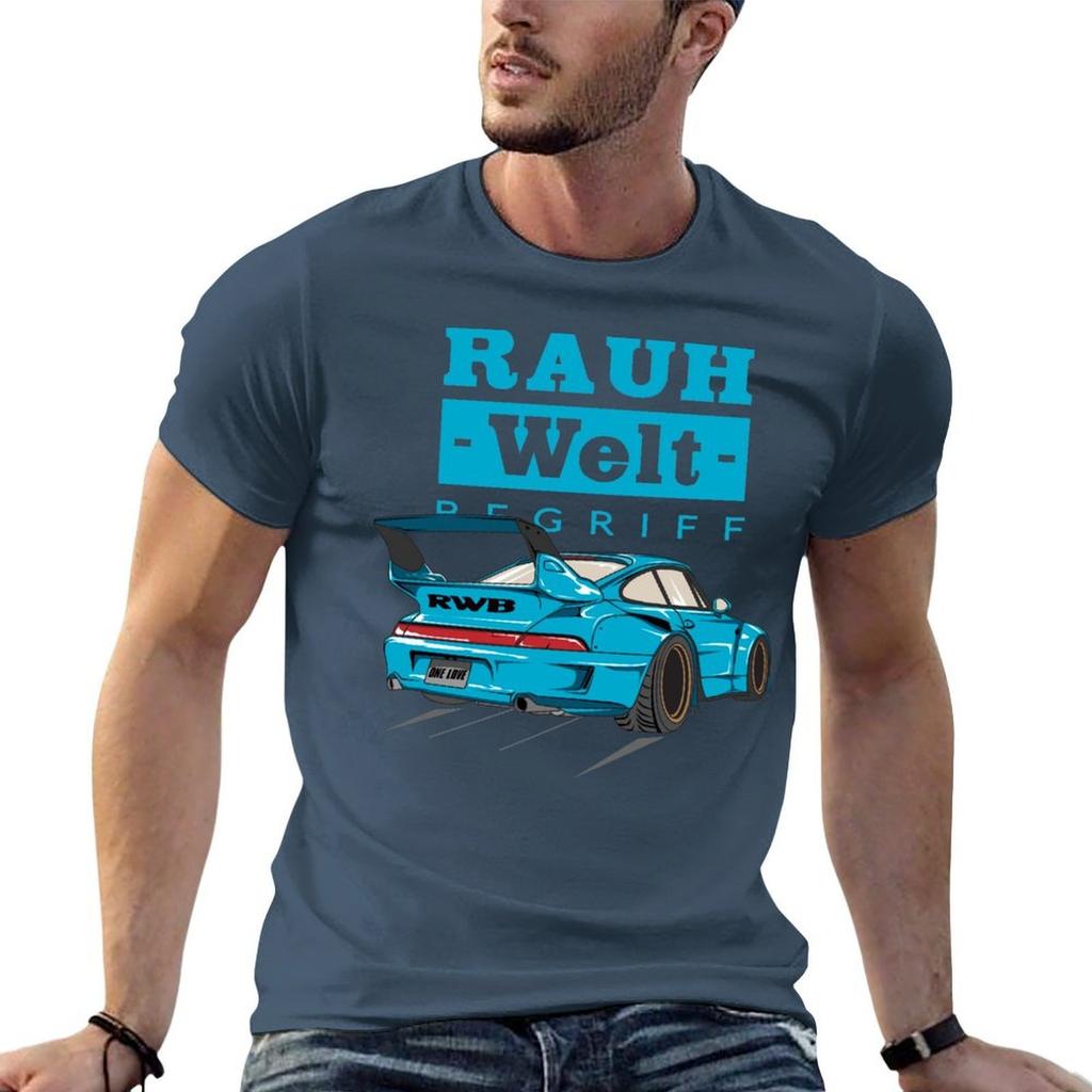 RWBKillerBlue T-Shirt t shirt mann lässiges Baumwoll-T-Shirt mann T-Shirt