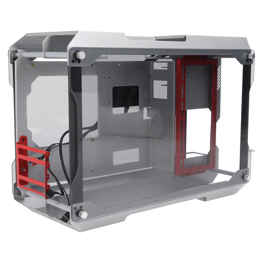 Motherboard Desktop Chassis Mini Fully Transparent Open Support MATX Motherboard Computer