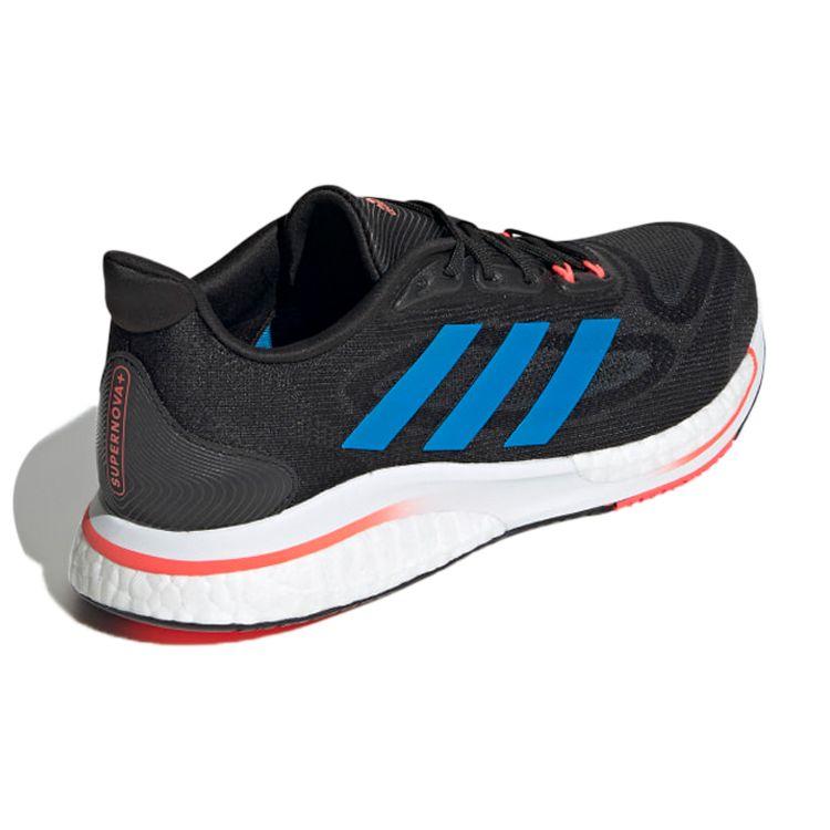 Adidas Supernova+ Core Black Turbo Men Sneakers Blue-Rush GX2910