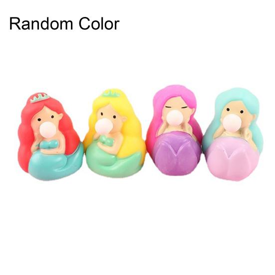 Interesting Squishes Relieve Boredom Soft TPR Squeeze Bubble Mermaid Children Sensory Toy Party Favor